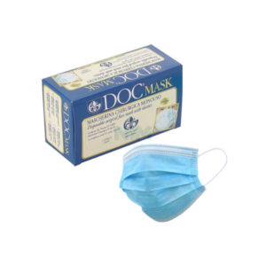 Mascherine DOC azzurre 50pz