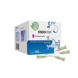Aghi lavaggi canalari Endo Top 03×25 100pz Cerkamed