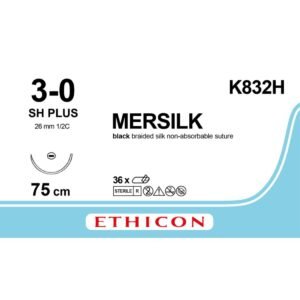 Ethicon Suture in Seta K832H 3/0 SH 36 pz