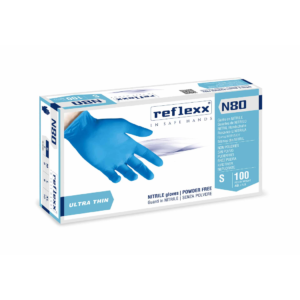 Guanti Nitrile N80 Reflexx Taglia L 100pz