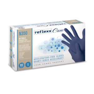 Guanti Nitrile Anallergici N350 Reflexx Taglia L 100pz