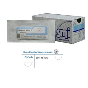 Suture Polyester 3/8 16mm 3/0 12 pz